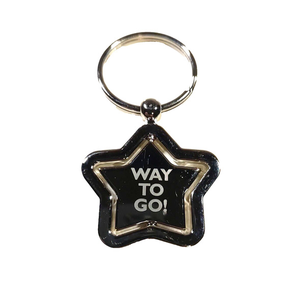 Pepsi Way To Go Spinner Star Silver Tone Advertising - Picture 4 of 5